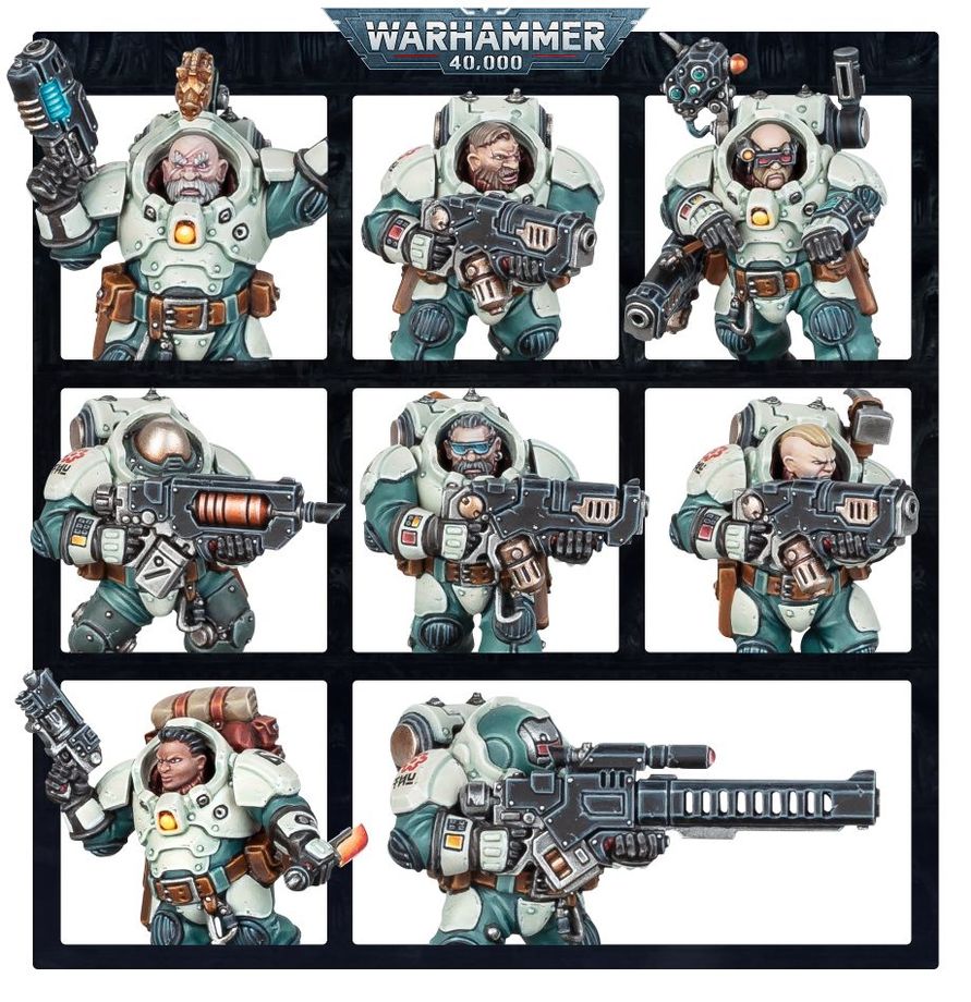 Warhammer 40,000 Leagues of Votann Hearthkyn Warriors