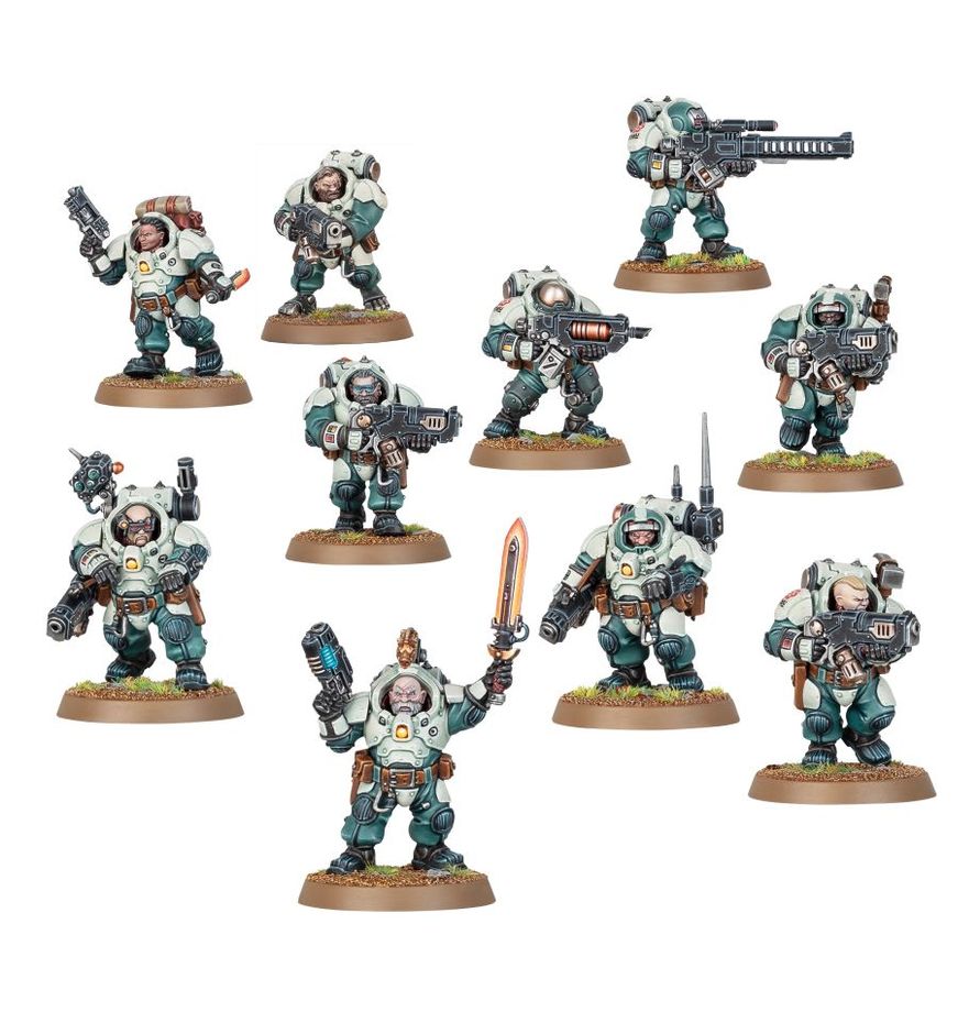 Warhammer 40,000 Leagues of Votann Hearthkyn Warriors