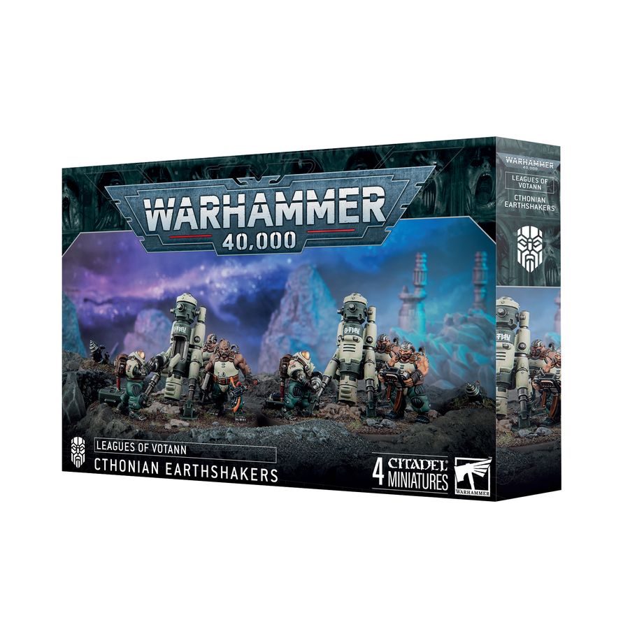Warhammer 40,000 Leagues of Votann Cthonian Earthshakers