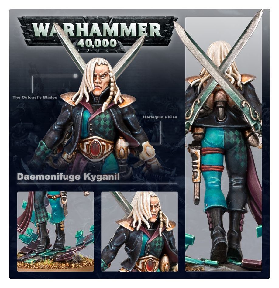 Warhammer 40,000 Adepta Sororitas Daemonifuge – Ephrael Stern & Kyganil
