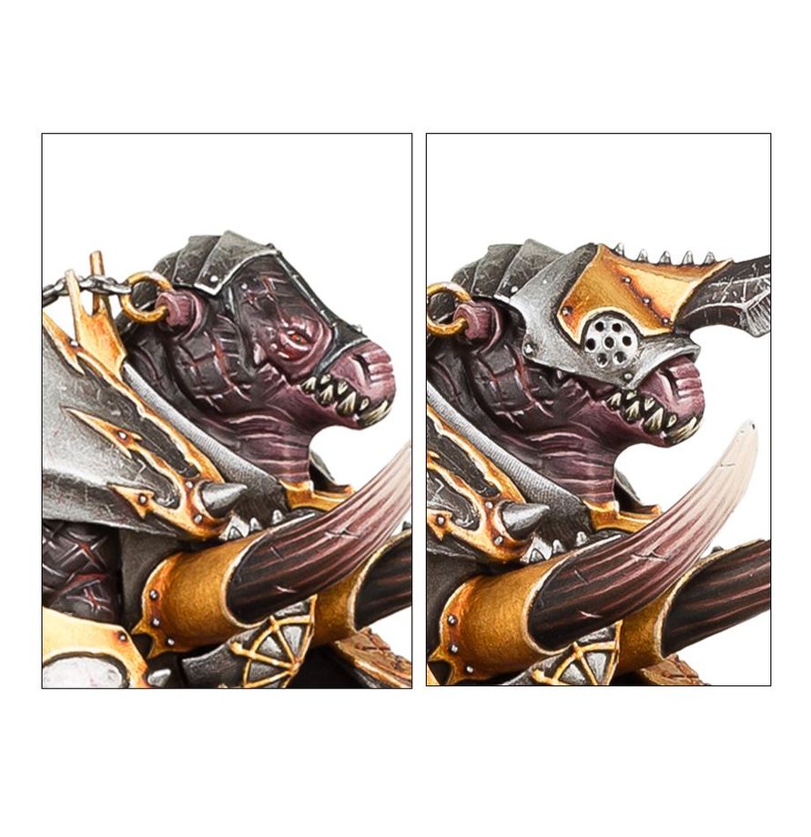 Warhammer Age of Sigmar Slaves to Darkness Chaos Chariot/Gorebeast Chariot