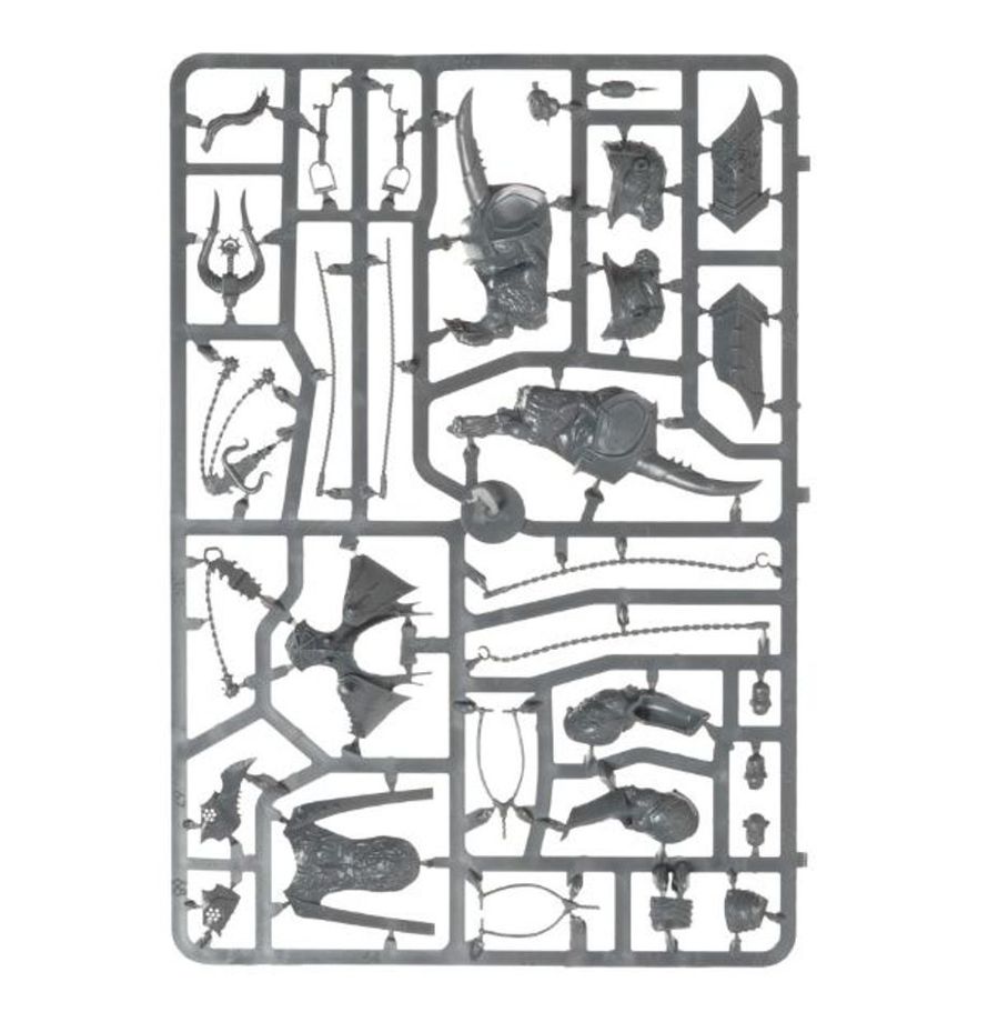 Warhammer Age of Sigmar Slaves to Darkness Chaos Chariot/Gorebeast Chariot