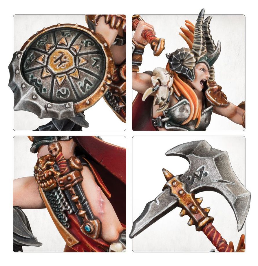 Warhammer Age of Sigmar Slaves to Darkness Darkoath Warqueen