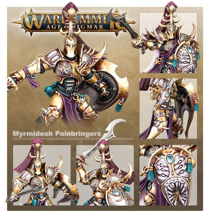 Warhammer Age of Sigmar Hedonites of Slaanesh Myrmidesh Painbringers/Symbaresh Twinsouls
