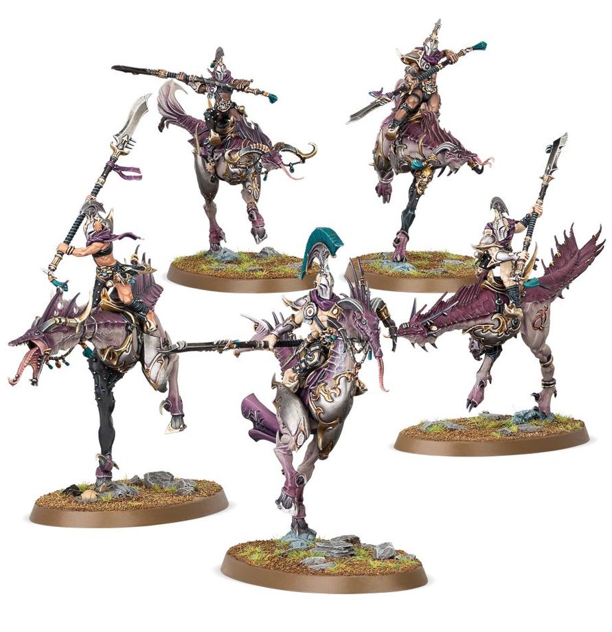 Warhammer Age of Sigmar Hedonites of Slaanesh Slickblade Seekers/Blissbarb Seekers