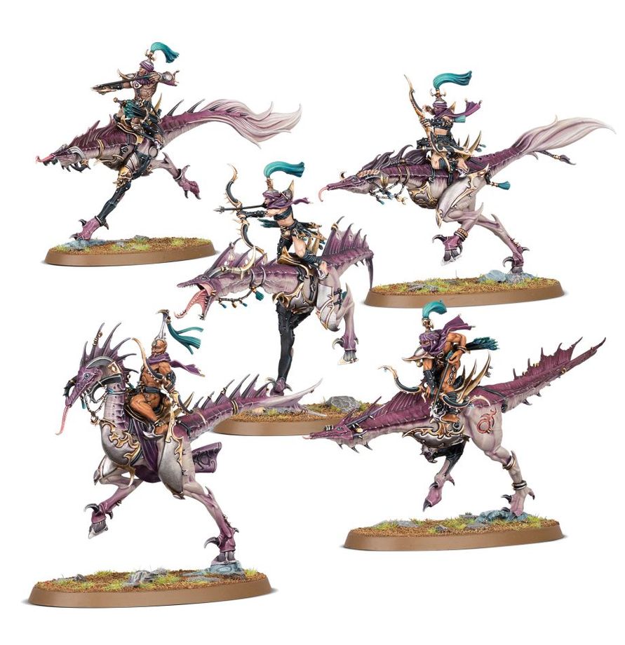 Warhammer Age of Sigmar Hedonites of Slaanesh Slickblade Seekers/Blissbarb Seekers