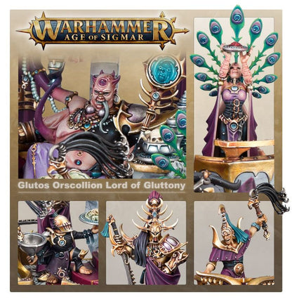 Warhammer Age of Sigmar Hedonites of Slaanesh Glutos Orscollion, Lord of Gluttony