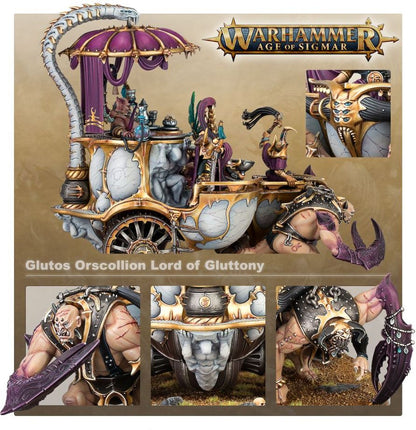 Warhammer Age of Sigmar Hedonites of Slaanesh Glutos Orscollion, Lord of Gluttony