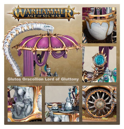 Warhammer Age of Sigmar Hedonites of Slaanesh Glutos Orscollion, Lord of Gluttony