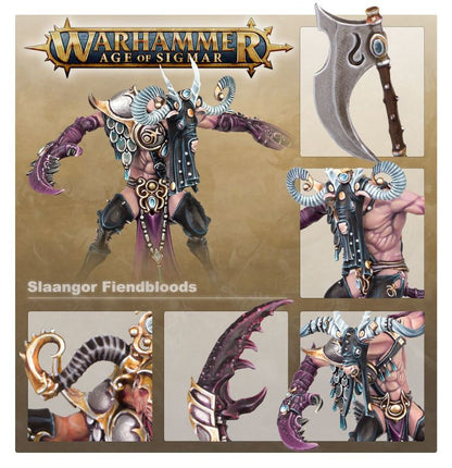 Warhammer Age of Sigmar Hedonites of Slaanesh Slaangor Fiendbloods