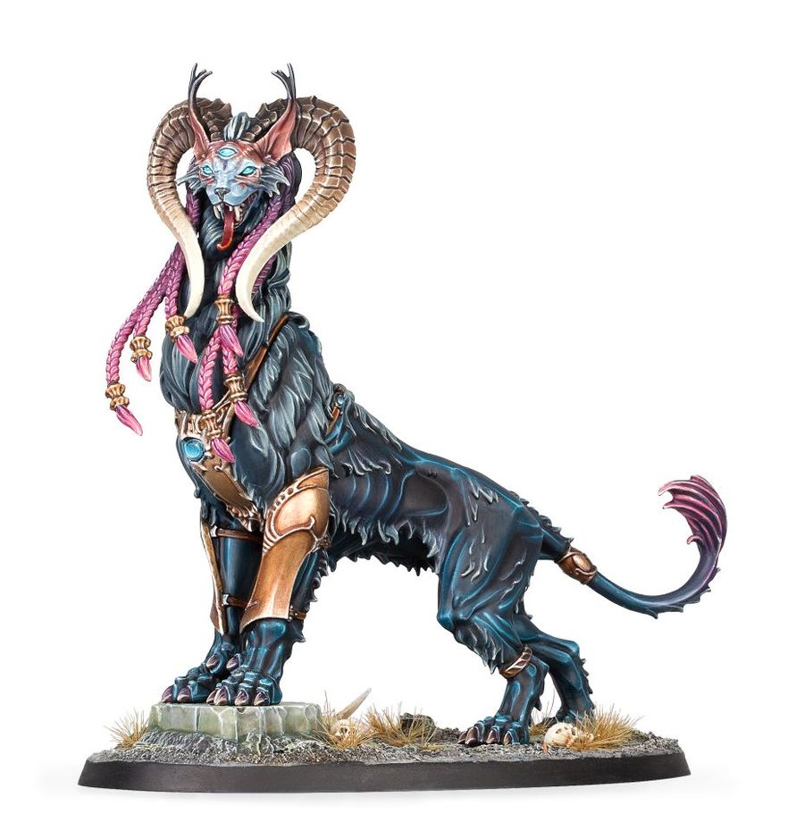 Warhammer Age of Sigmar Slaves to Darkness Mindstealer Sphiranx