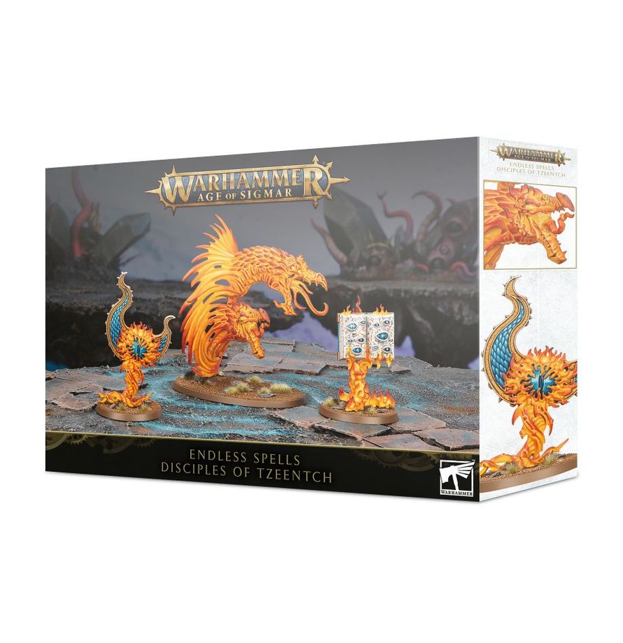 Warhammer Age of Sigmar Endless Spells: Disciples of Tzeentch