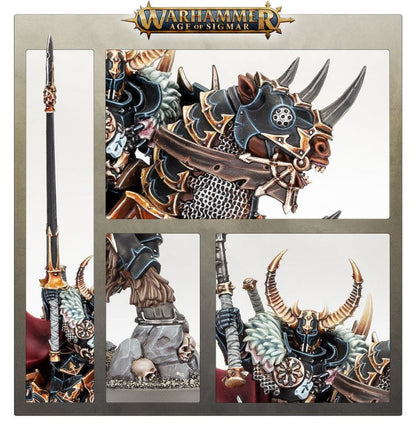 Warhammer Age of Sigmar Slaves to Darkness Eternus, Blade of The First Prince/Chaos Lord on Daemonic Mount