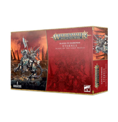 Warhammer Age of Sigmar Slaves to Darkness Eternus, Blade of The First Prince/Chaos Lord on Daemonic Mount