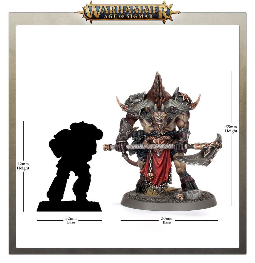 Warhammer Age of Sigmar Slaves to Darkness Ogroid Theridons