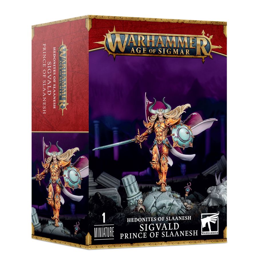 Warhammer Age of Sigmar Hedonites of Slaanesh Sigvald, Prince of Slaanesh