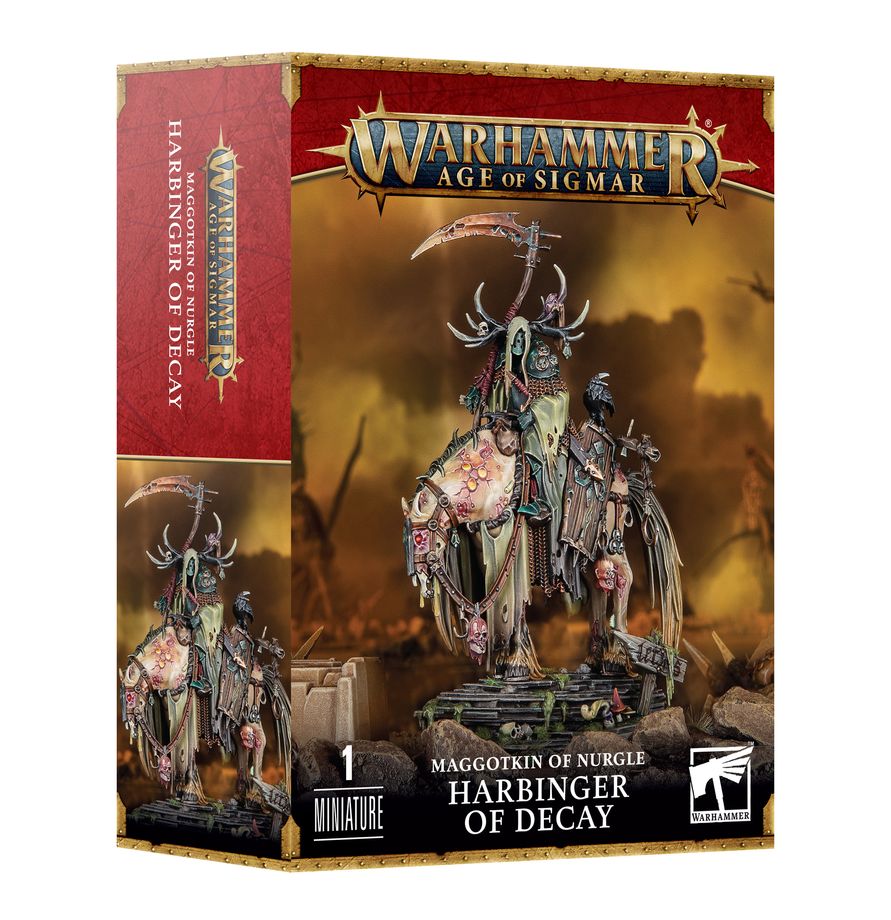 Warhammer Age of Sigmar Maggotkin of Nurgle Harbinger of Decay