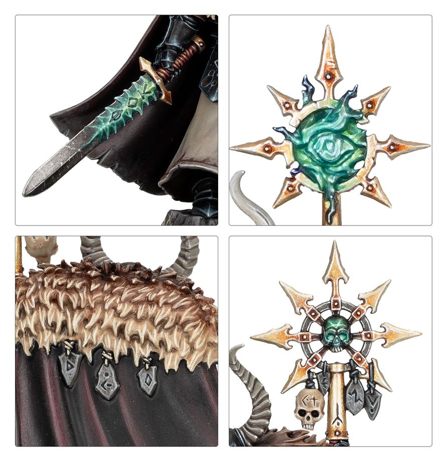 Warhammer Age of Sigmar Slaves to Darkness Chaos Sorcerer Lord
