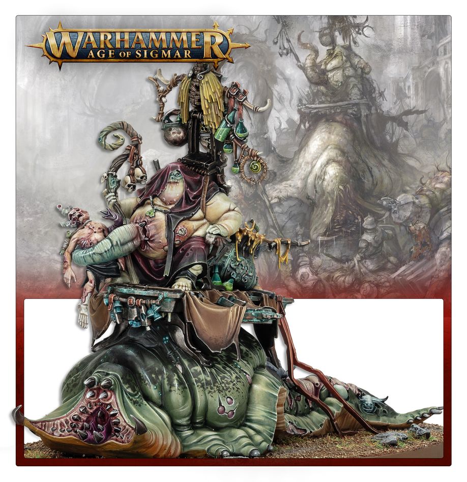 Warhammer Age of Sigmar Maggotkin of Nurgle Festus The Leechlord