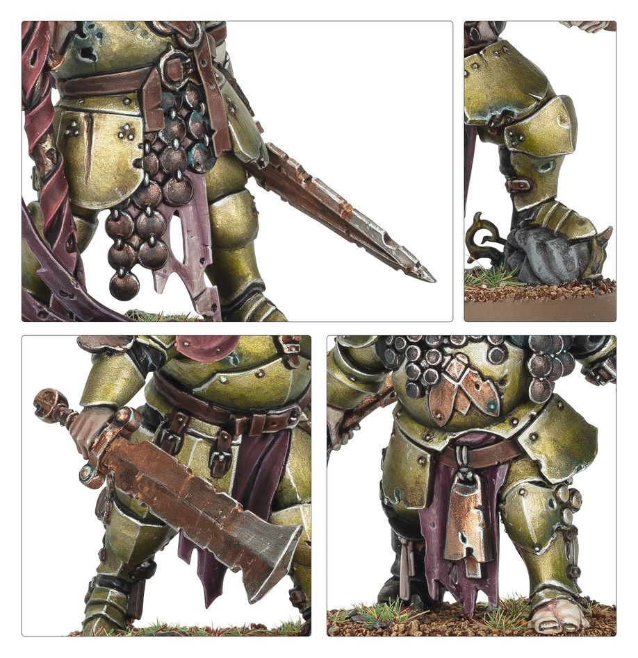 Warhammer Age of Sigmar Maggotkin of Nurgle Rotswords