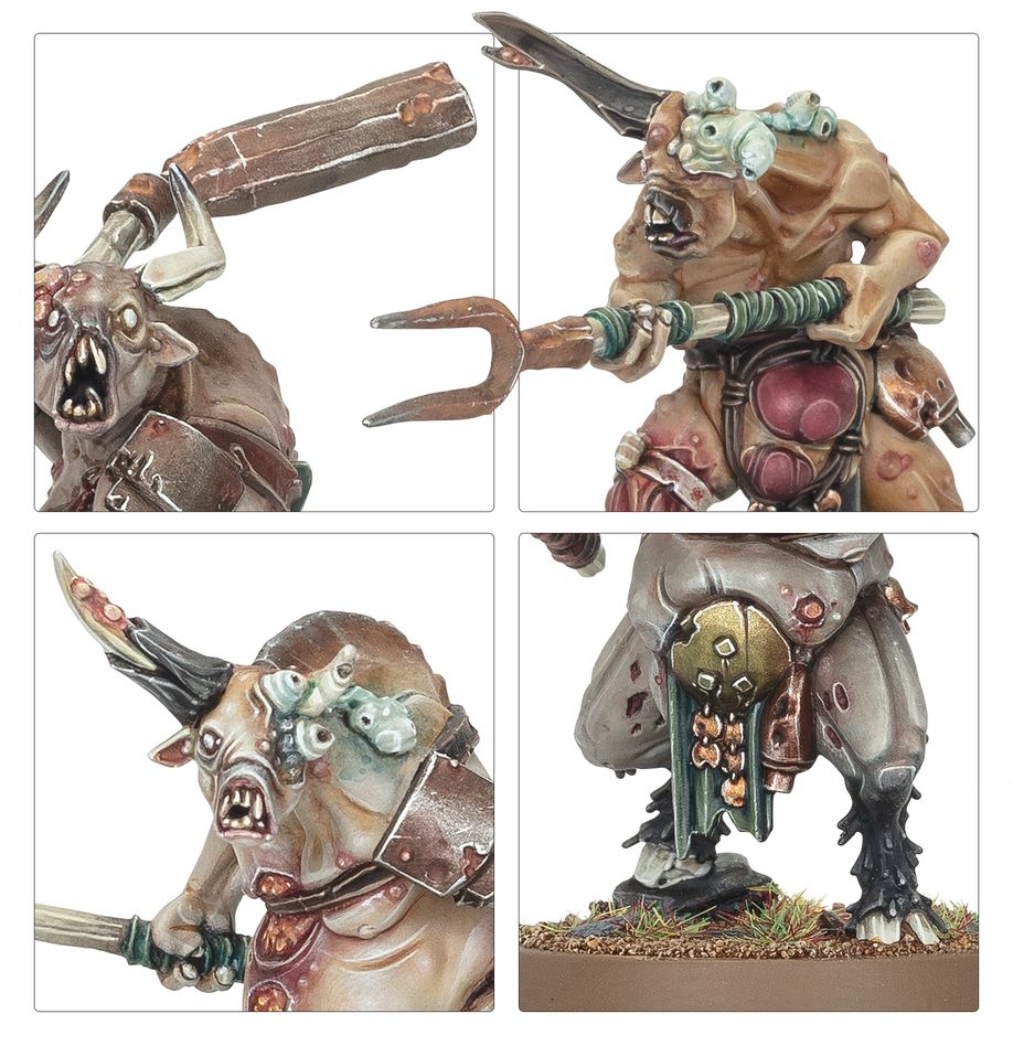 Warhammer Age of Sigmar Maggotkin of Nurgle Pestigors