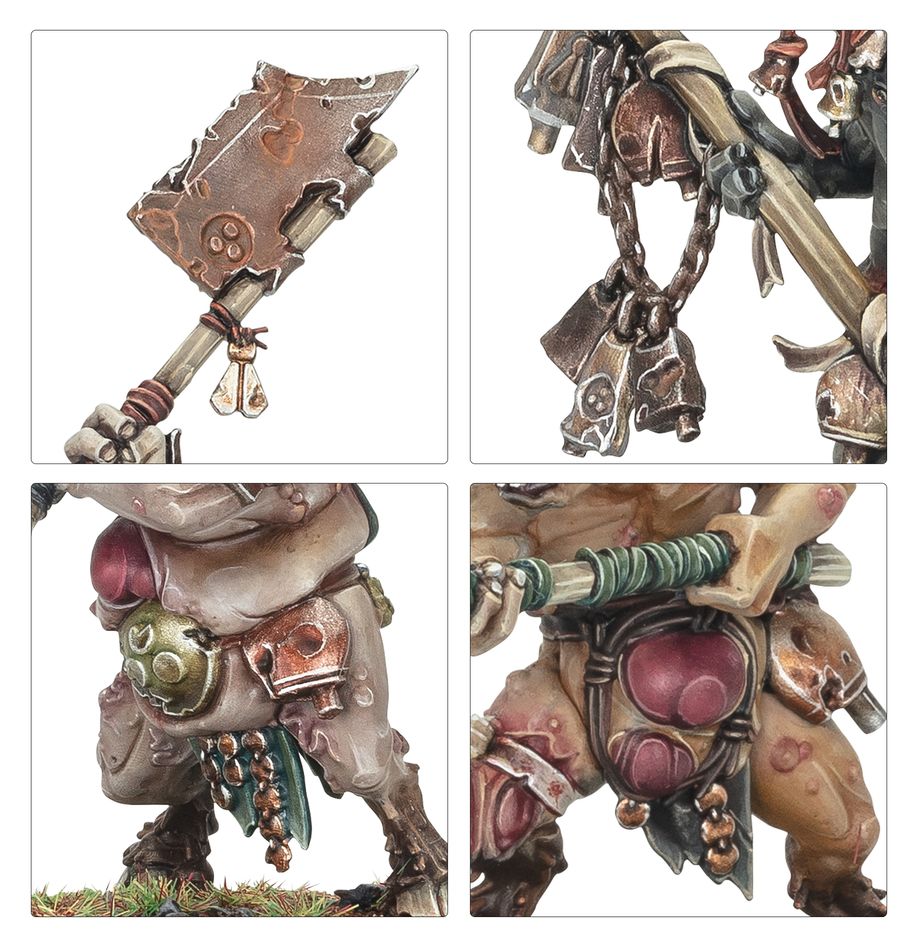 Warhammer Age of Sigmar Maggotkin of Nurgle Pestigors