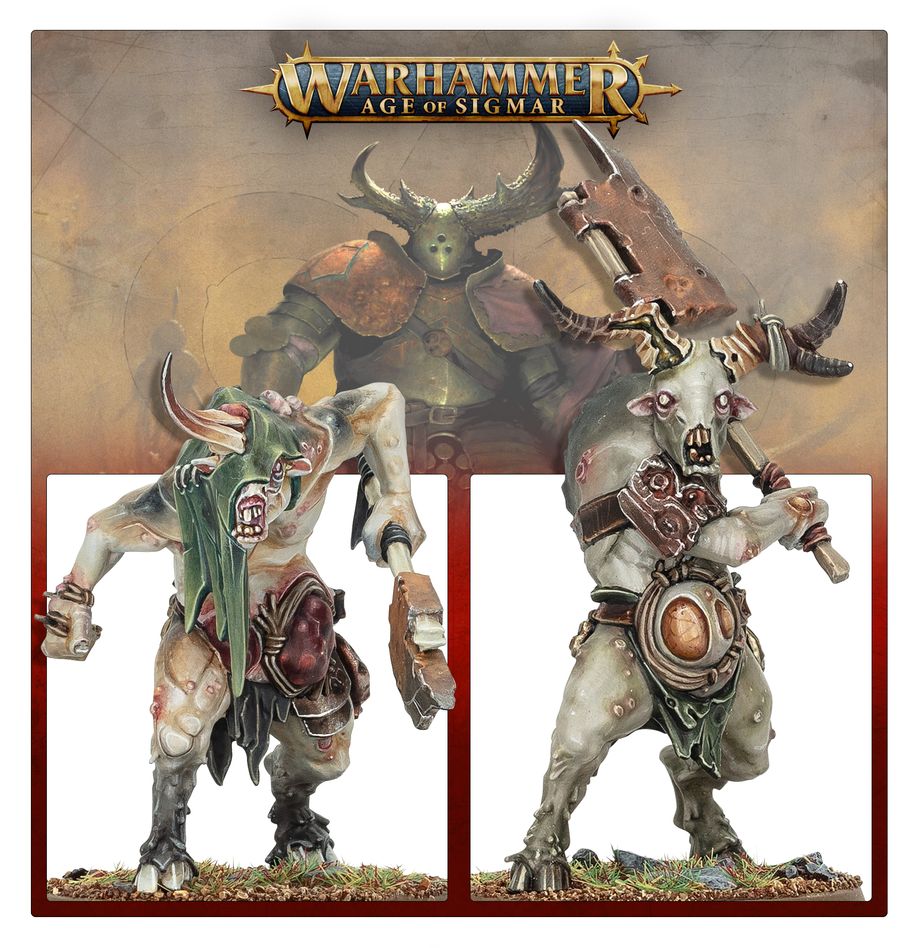 Warhammer Age of Sigmar Maggotkin of Nurgle Pestigors