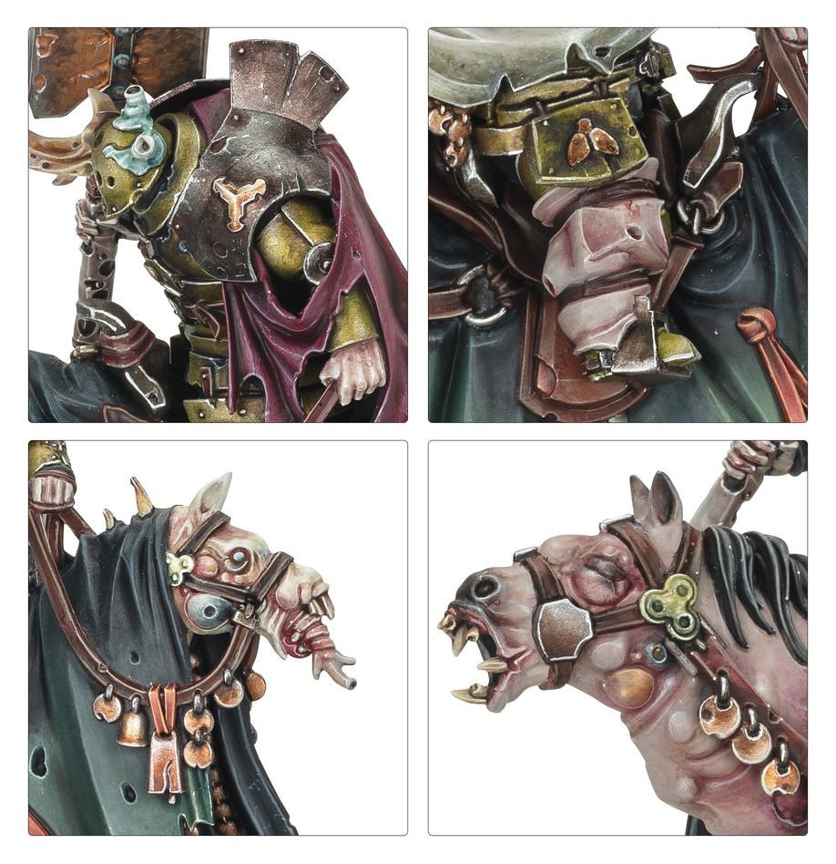 Warhammer Age of Sigmar Maggotkin of Nurgle Sloven Knights