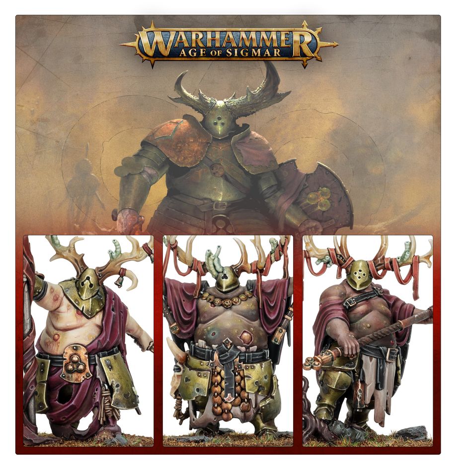 Warhammer Age of Sigmar Maggotkin of Nurgle Putrid Blightkings