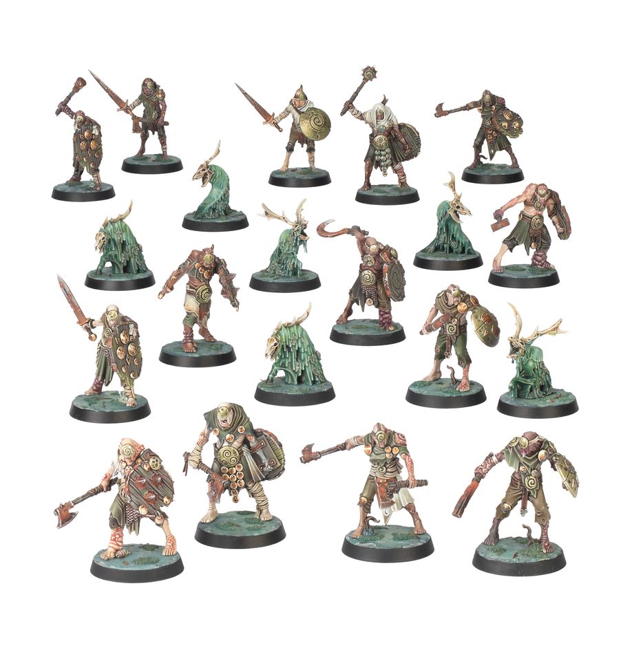 Warhammer Age of Sigmar Maggotkin of Nurgle Pox-Wretches