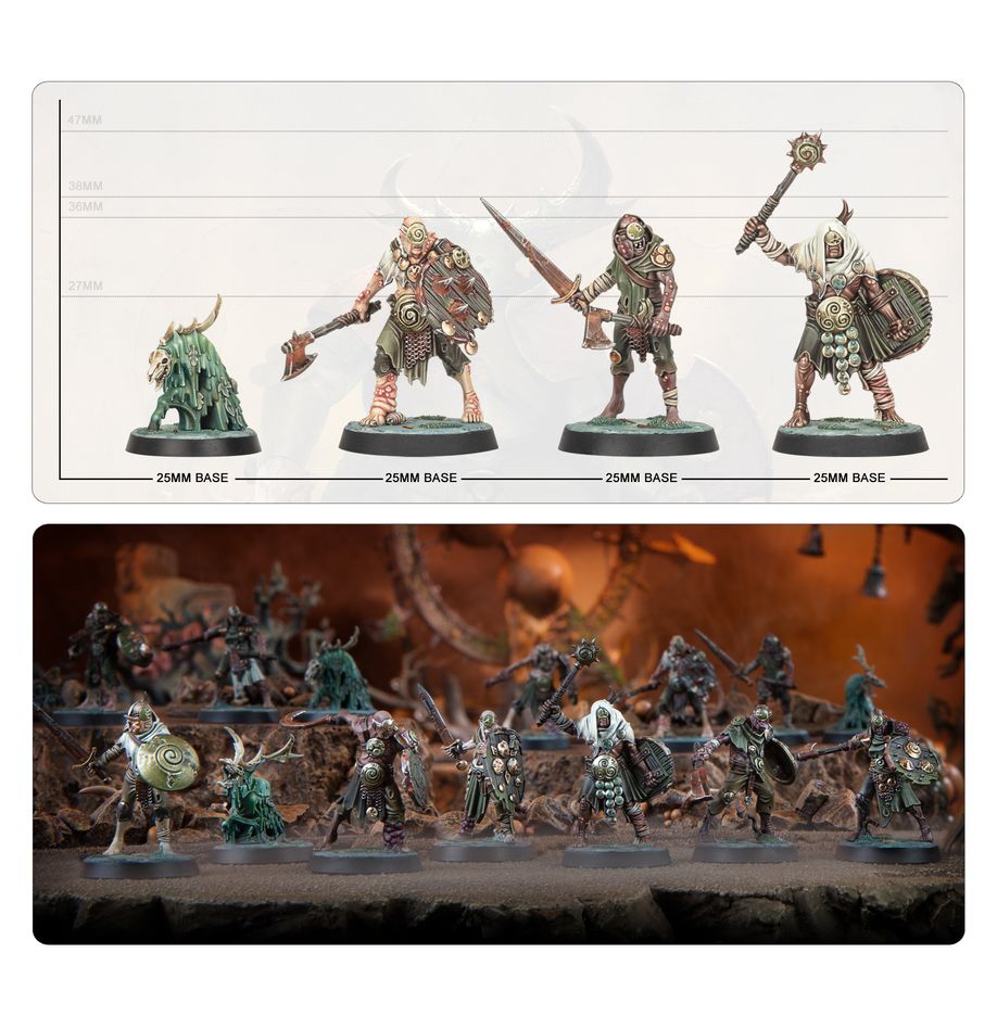 Warhammer Age of Sigmar Maggotkin of Nurgle Pox-Wretches