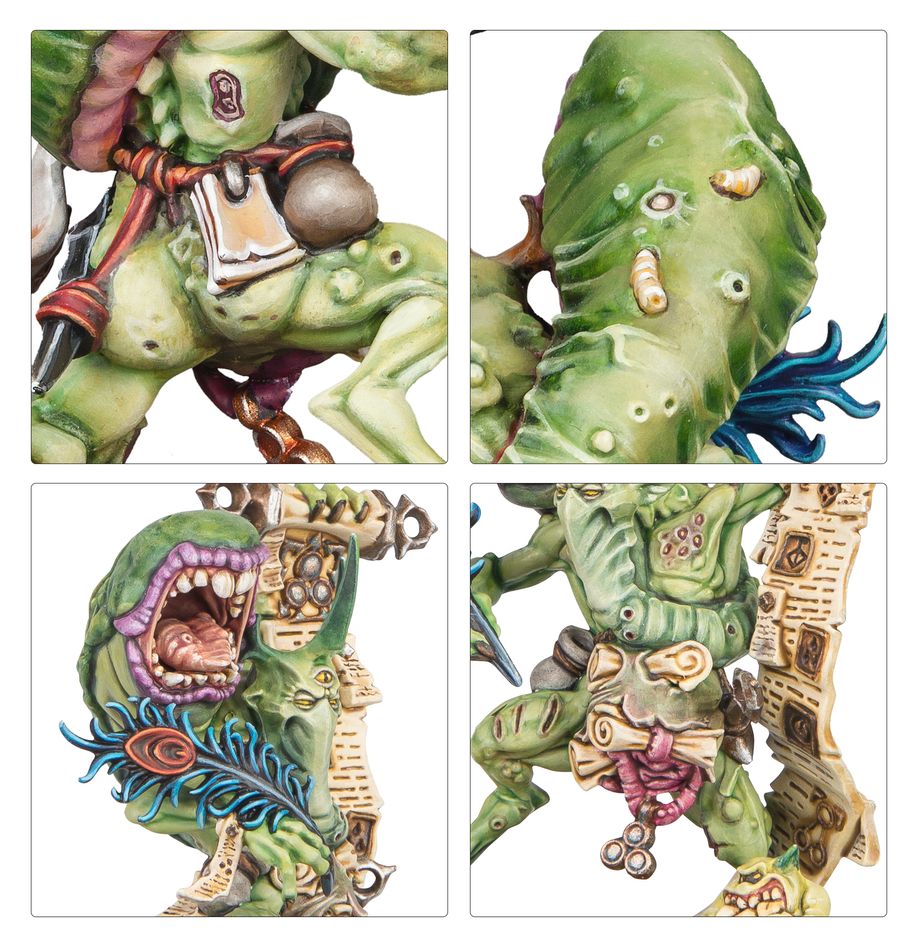 Warhammer Age of Sigmar Maggotkin of Nurgle Spoilpox Scrivener