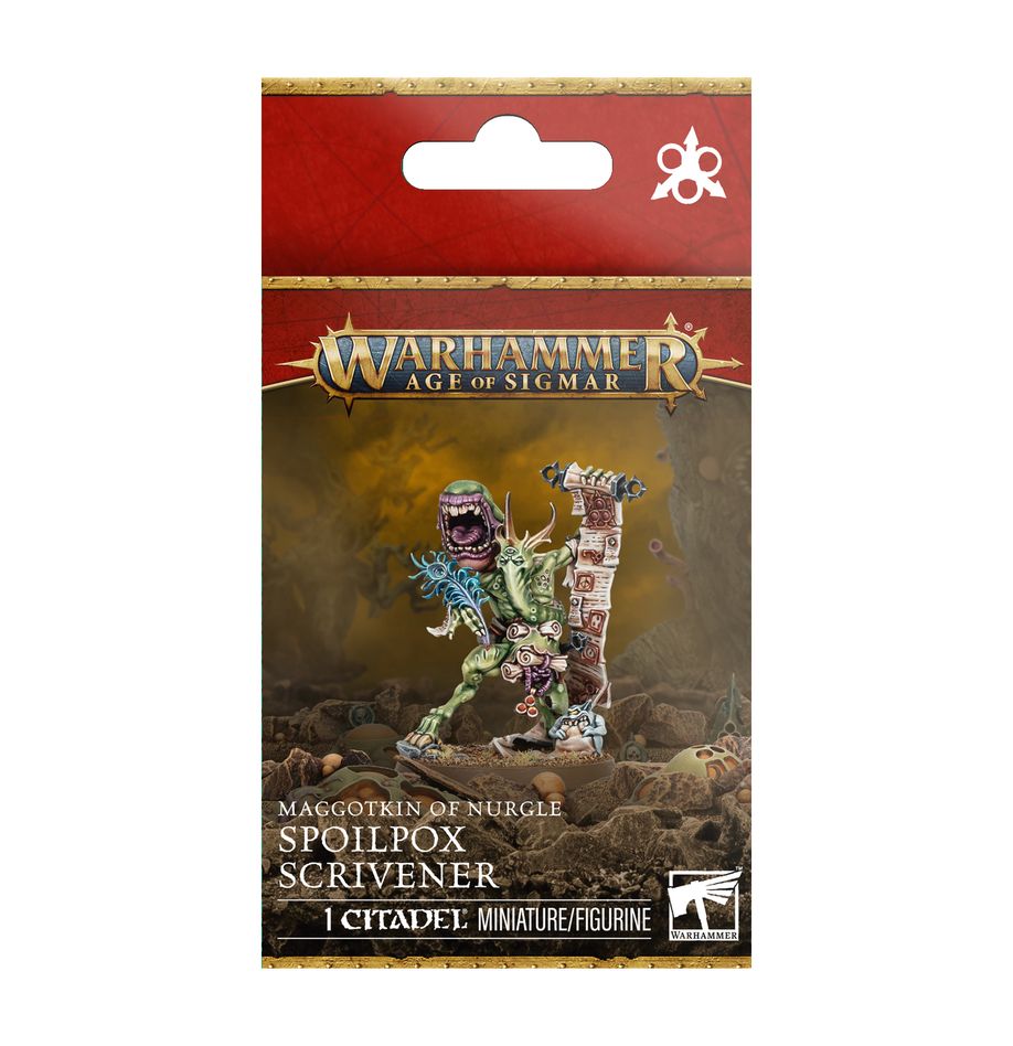 Warhammer Age of Sigmar Maggotkin of Nurgle Spoilpox Scrivener