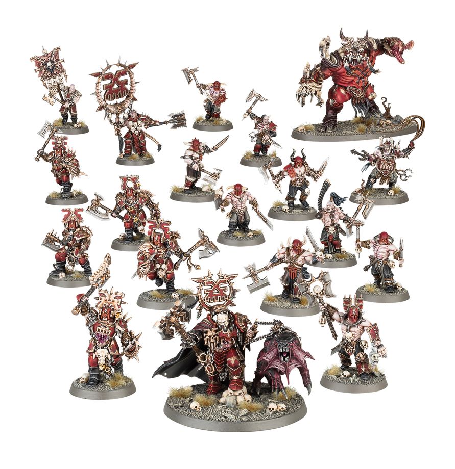 Warhammer Age of Sigmar Blades of Khorne Goreblade Warband