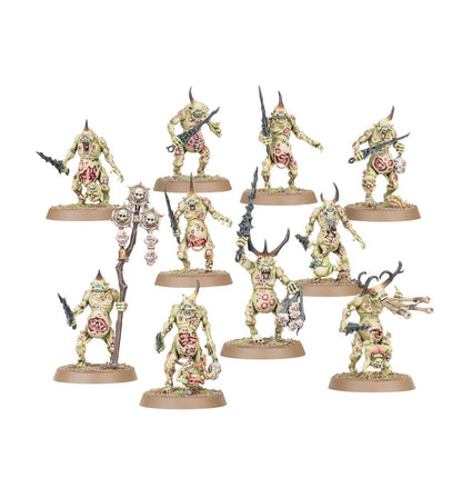 Warhammer Age of Sigmar Maggotkin of Nurgle Regiment of Renown: The Pustules