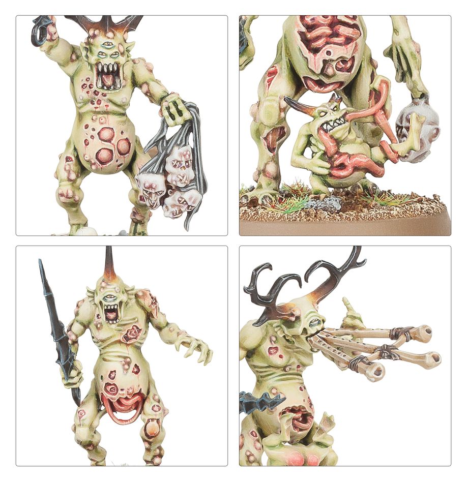 Warhammer Age of Sigmar Maggotkin of Nurgle Regiment of Renown: The Pustules