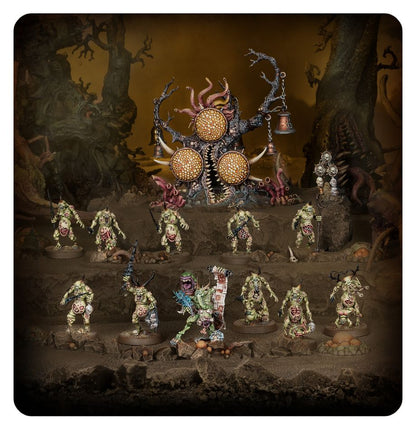 Warhammer Age of Sigmar Maggotkin of Nurgle Regiment of Renown: The Pustules