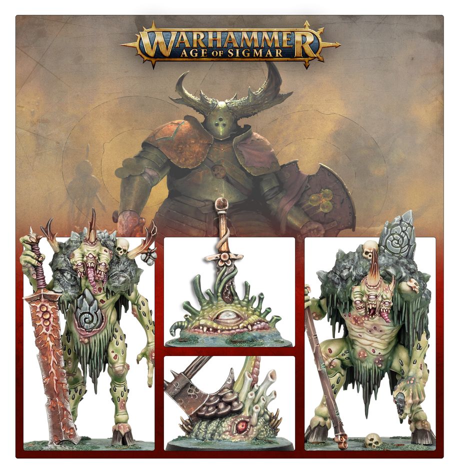 Warhammer Age of Sigmar Maggotkin of Nurgle Cankerborn