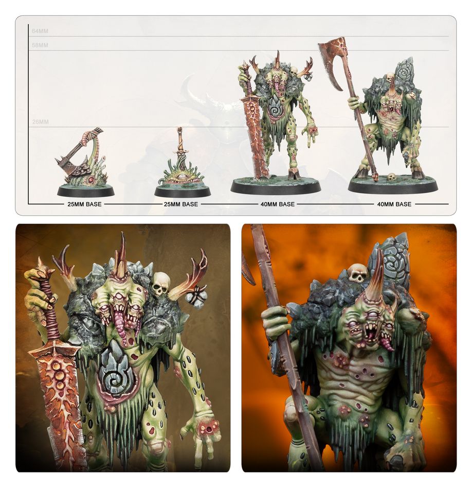Warhammer Age of Sigmar Maggotkin of Nurgle Cankerborn
