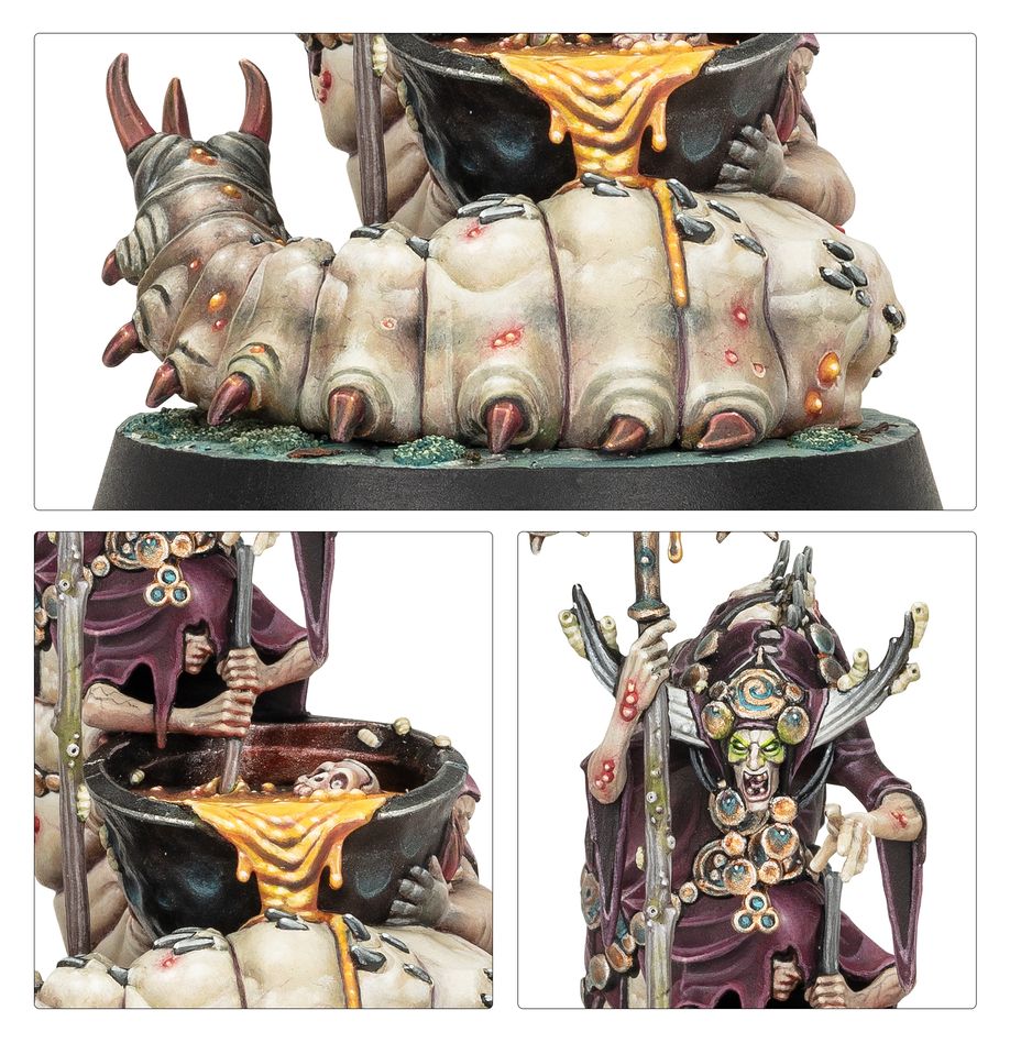 Warhammer Age of Sigmar Maggotkin of Nurgle The Court of Gelgus Pust