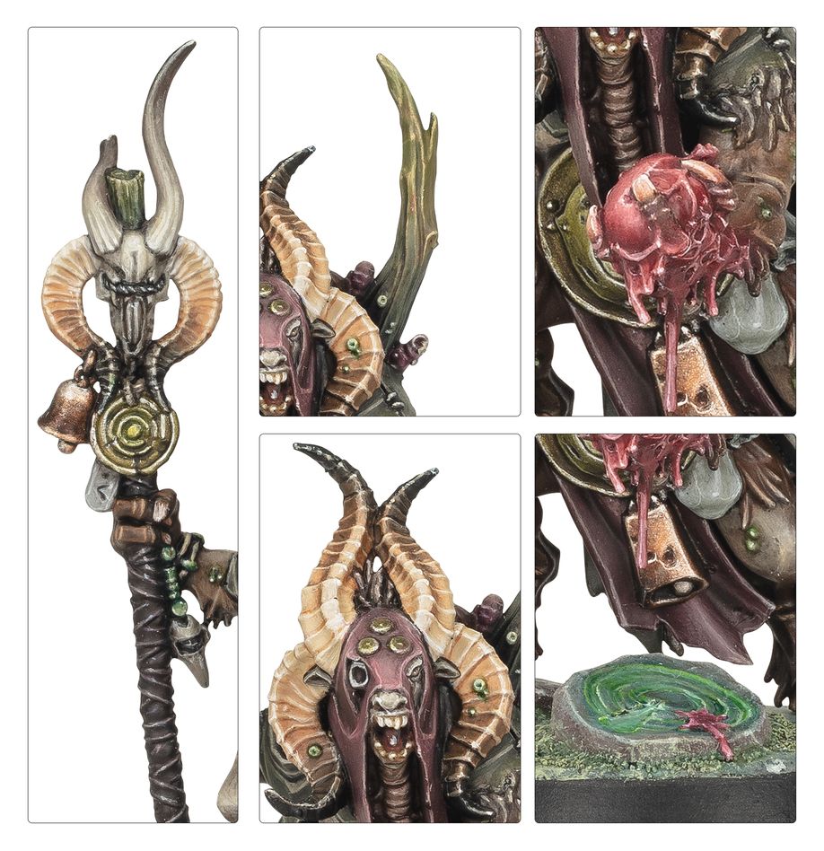 Warhammer Age of Sigmar Maggotkin of Nurgle The Court of Gelgus Pust