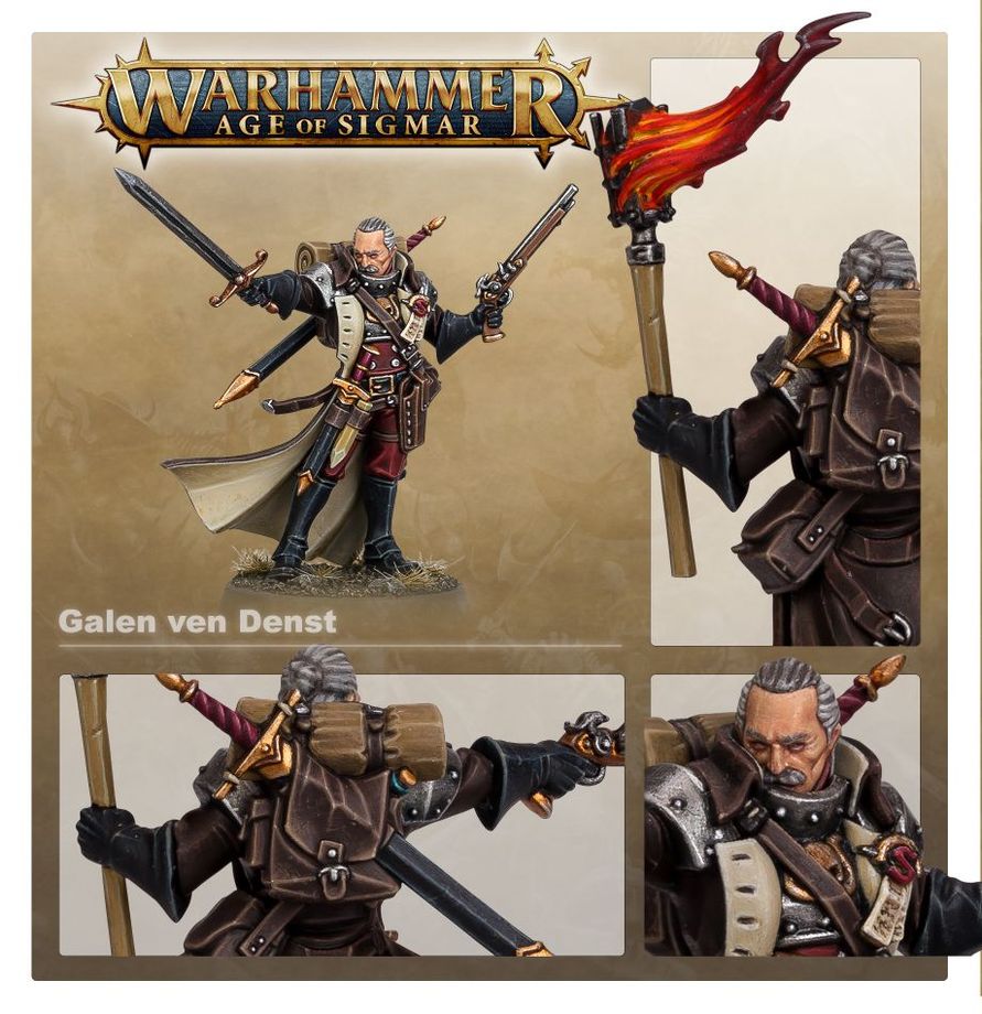 Warhammer Age of Sigmar Cities of Sigmar Galen and Doralia ven Denst