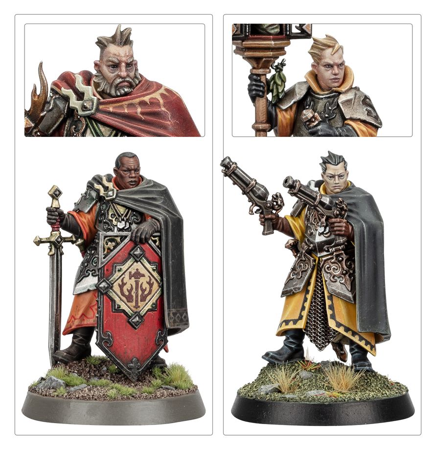 Warhammer Age of Sigmar Cities of Sigmar Freeguild Marshal and Relic Envoy