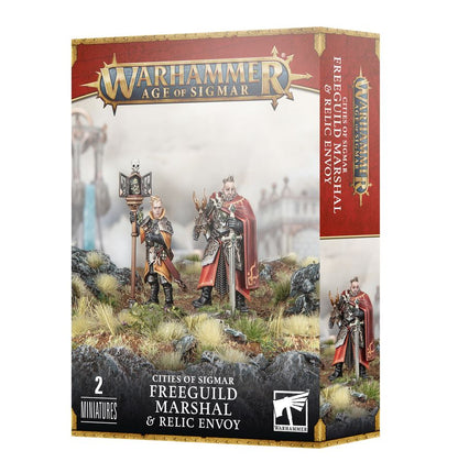 Warhammer Age of Sigmar Cities of Sigmar Freeguild Marshal and Relic Envoy