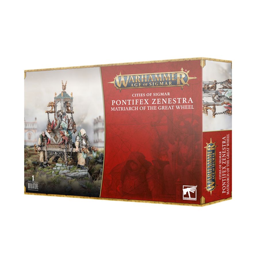 Warhammer Age of Sigmar Cities of Sigmar Pontifex Zenestra, Matriarch of the Great Wheel