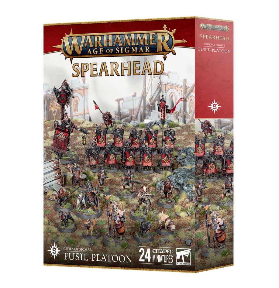 Warhammer Age of Sigmar Spearhead: Cities of Sigmar – Fusil-Platoon