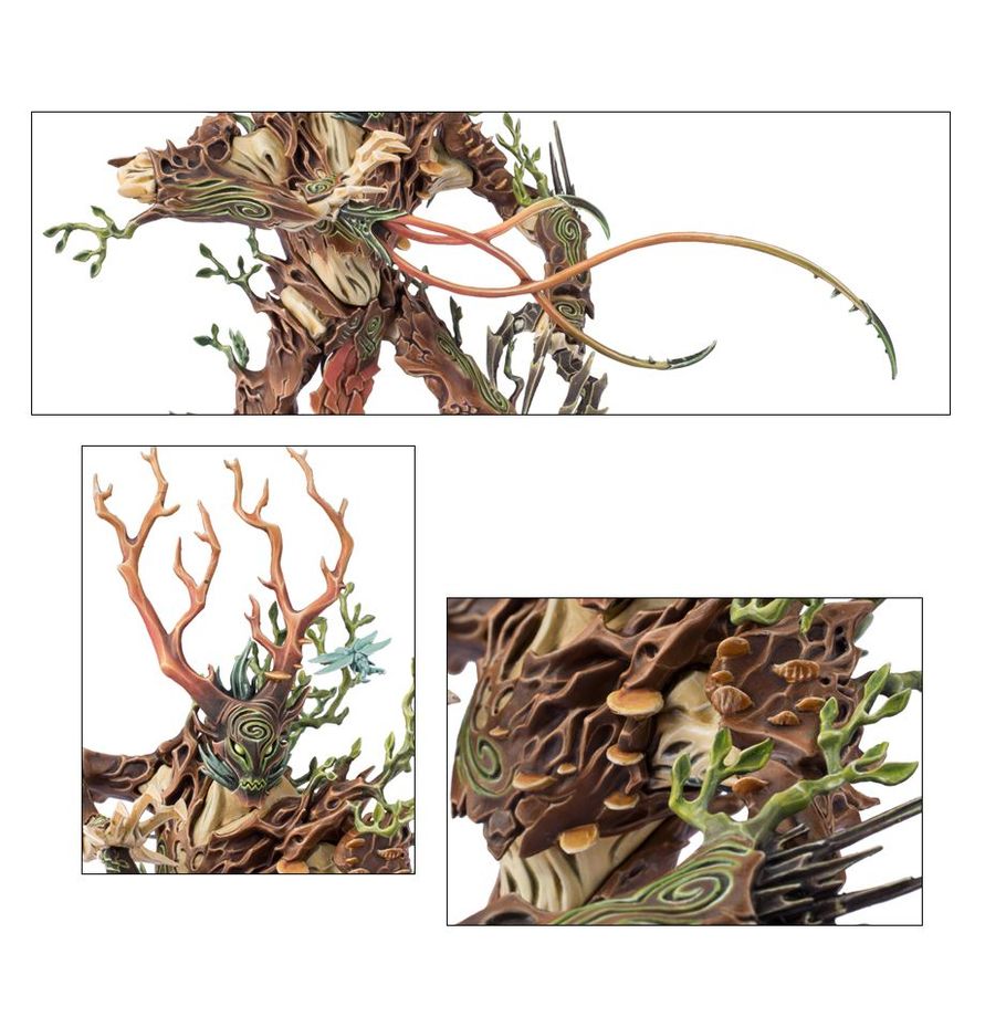 Warhammer Age of Sigmar Sylvaneth Treelord/Treelord Ancient/Durthu