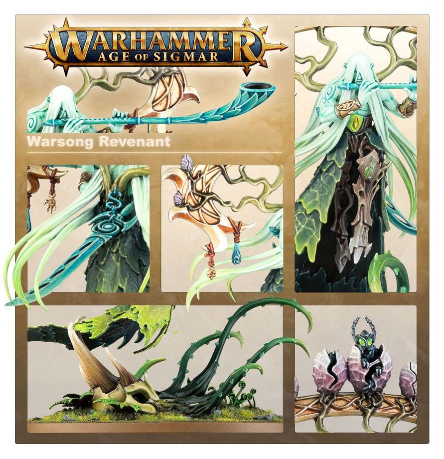 Warhammer Age of Sigmar Sylvaneth Warsong Revenant