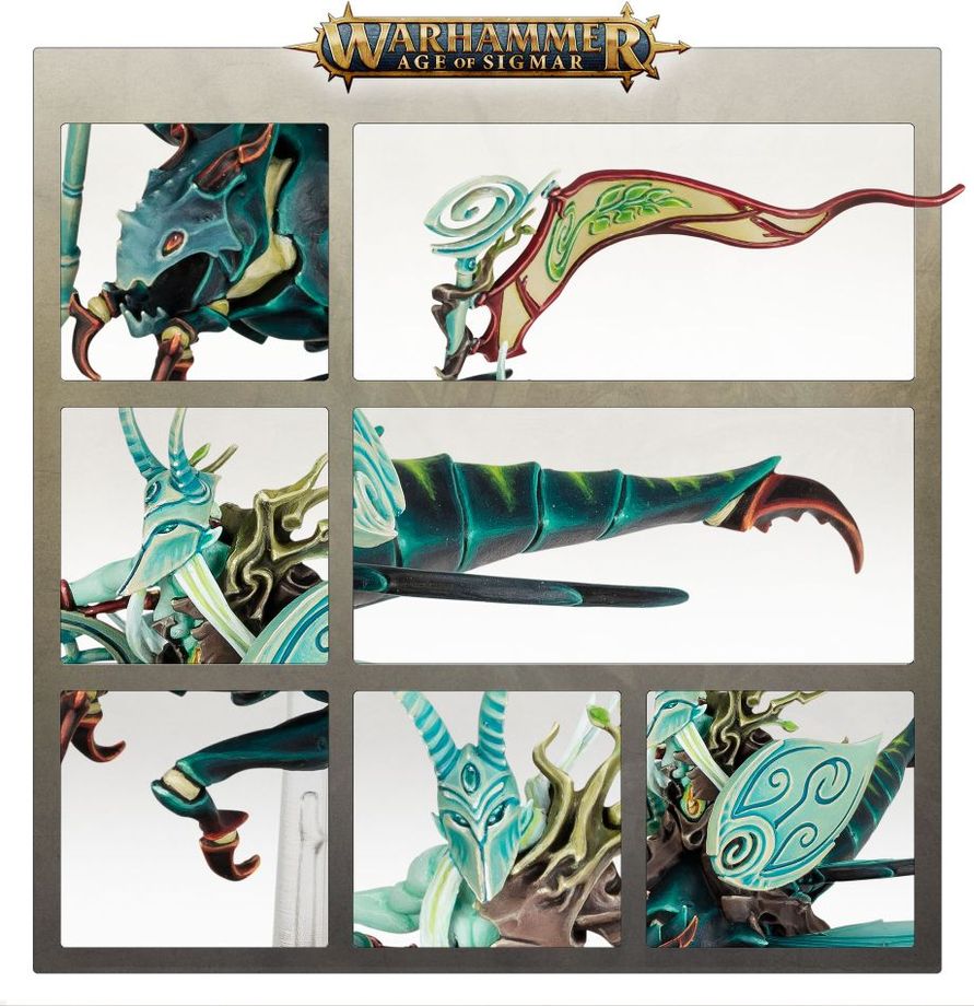 Warhammer Age of Sigmar Sylvaneth Spiterider Lancers/Revenant Seekers