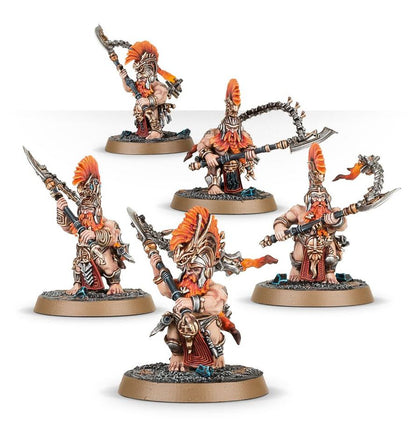 Warhammer Age of Sigmar Fyreslayers Hearthguard Berzerkers/Auric Hearthguard